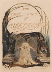 Il Primo Libro di Urizen, Tavola 1, Il Primo Libro di Urizen. (Bentley 1)